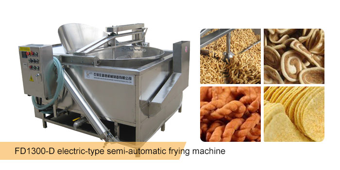 FD1300-D-electric-type-semi-automatic-frying-machine